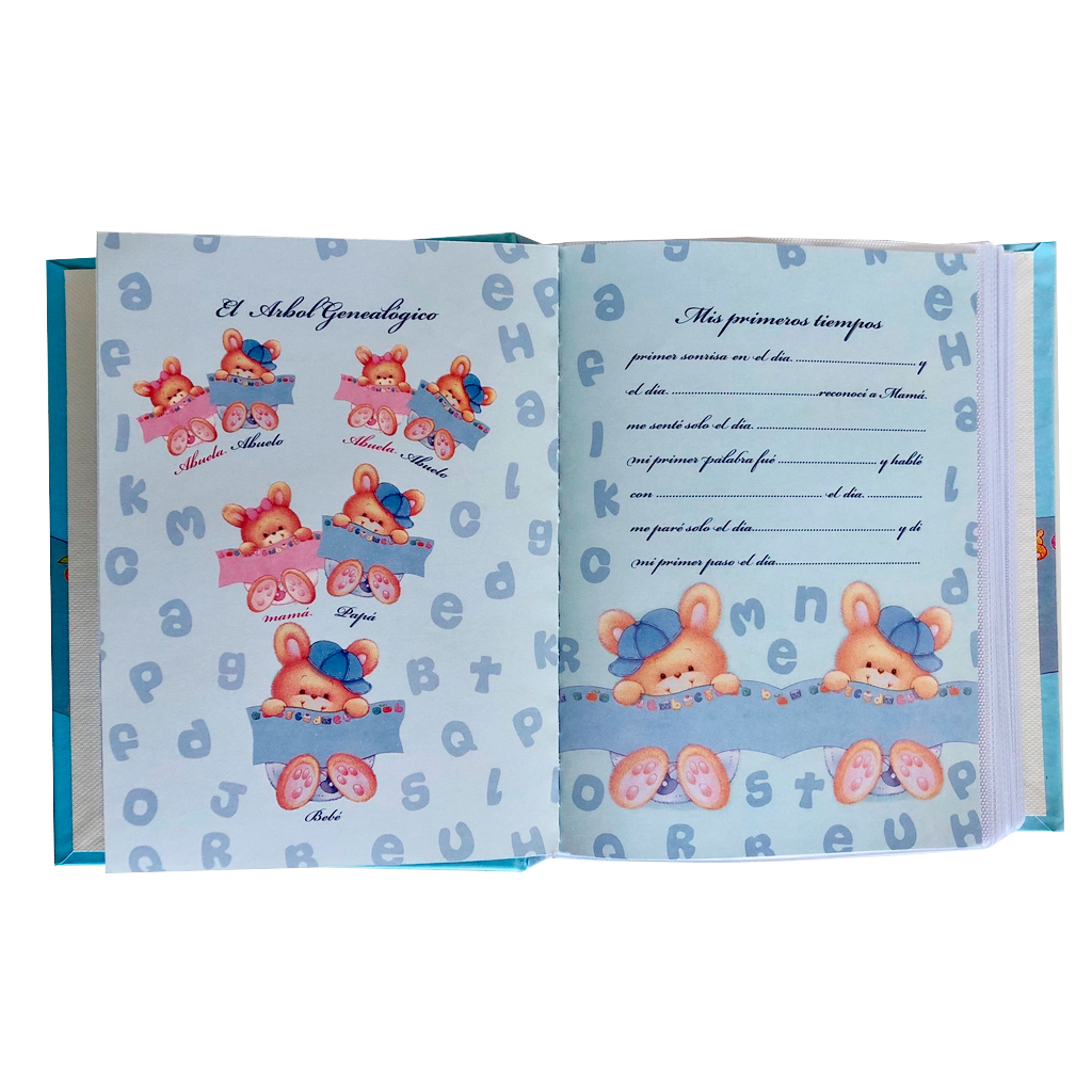 ÁLBUM BEBÉ CONEJO 15X21X100